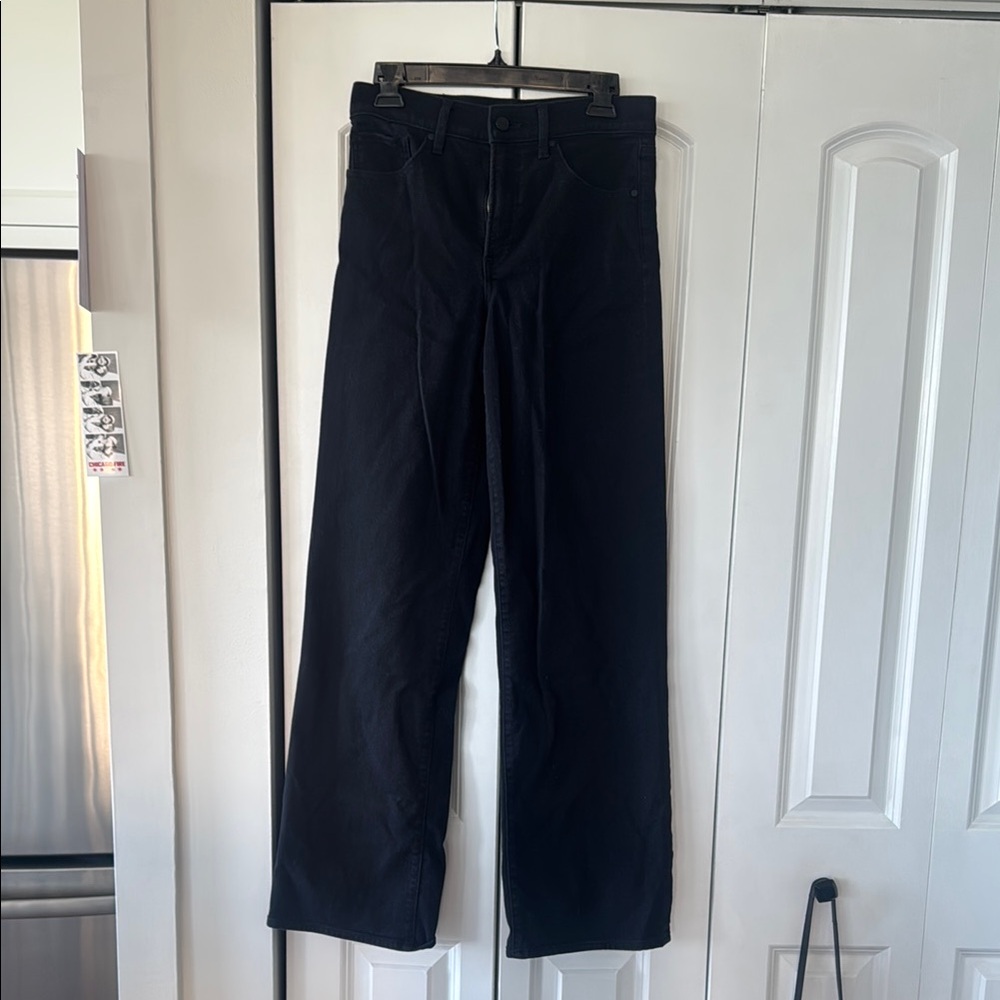 Women’s Black Wide Leg Jeans Express